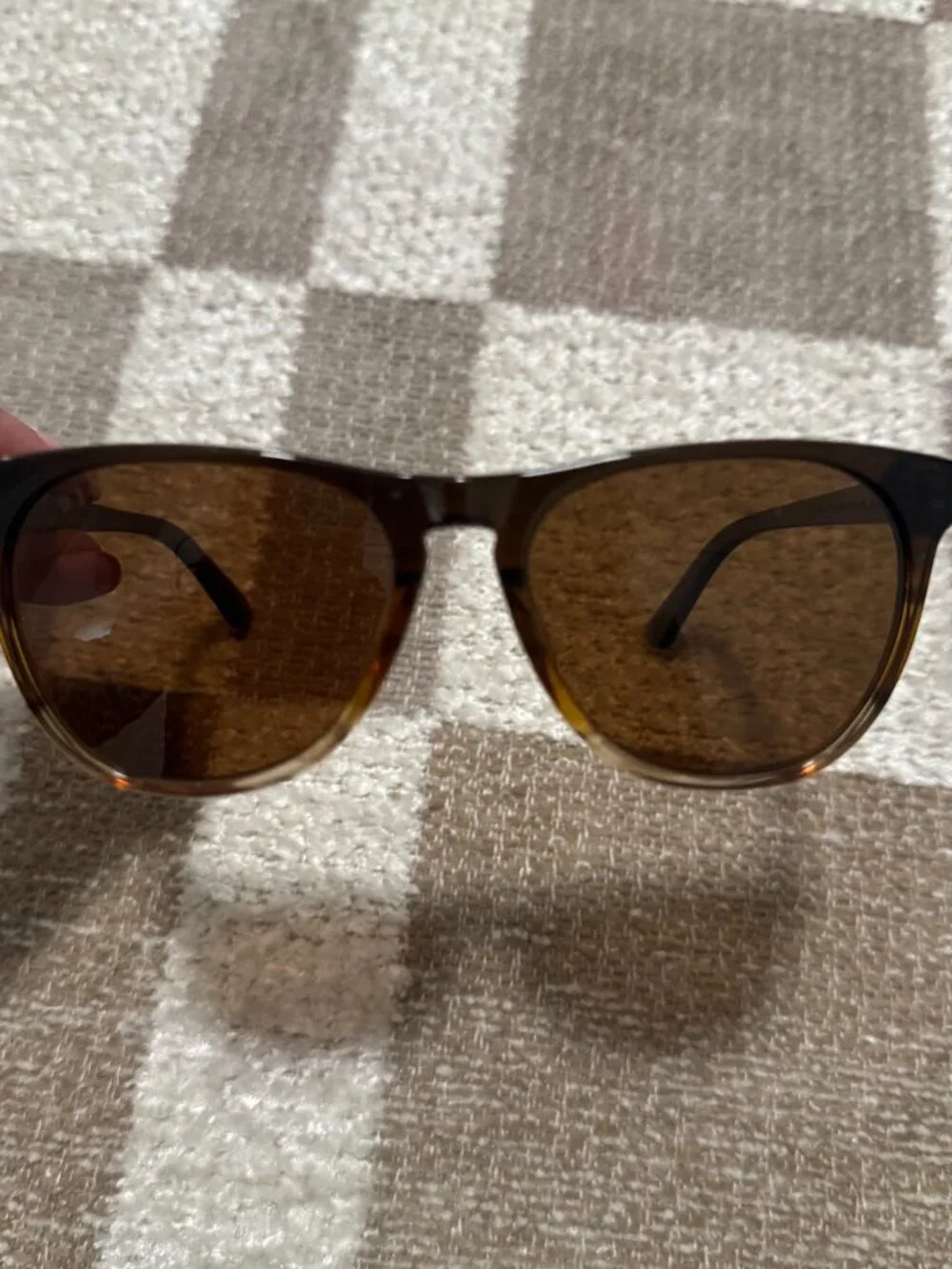 DIFF Eyewear Darren 55mm Polarized Square Sunglasses